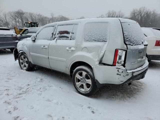 5FNYF4H53DB085528 - 2013 HONDA PILOT EXL SILVER photo 2