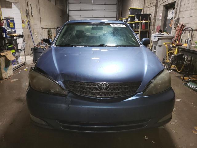 4T1BE32K64U918419 - 2004 TOYOTA CAMRY LE BLUE photo 5