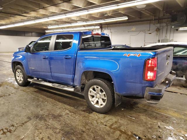 1GCGTCEN5J1140147 - 2018 CHEVROLET COLORADO LT BLUE photo 2