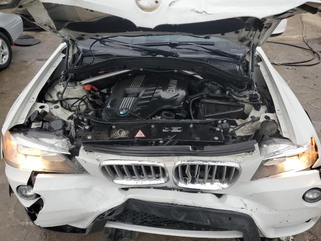 5UXWX5C52CL719259 - 2012 BMW X3 XDRIVE28I WHITE photo 12