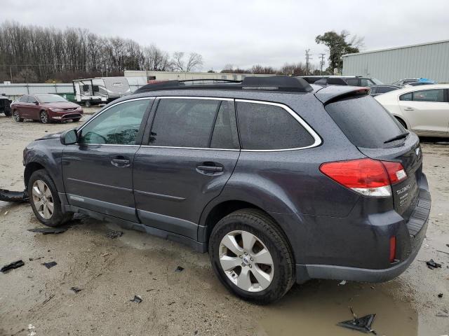 4S4BRBKCXC3212887 - 2012 SUBARU OUTBACK 2.5I LIMITED GRAY photo 2