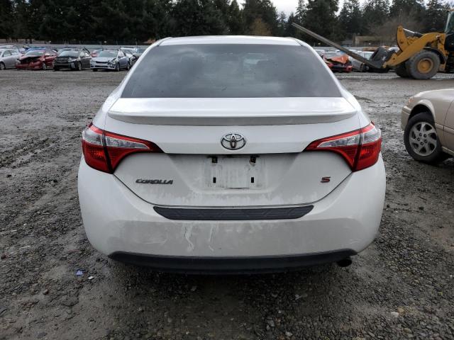 2T1BURHEXFC389939 - 2015 TOYOTA COROLLA L WHITE photo 6