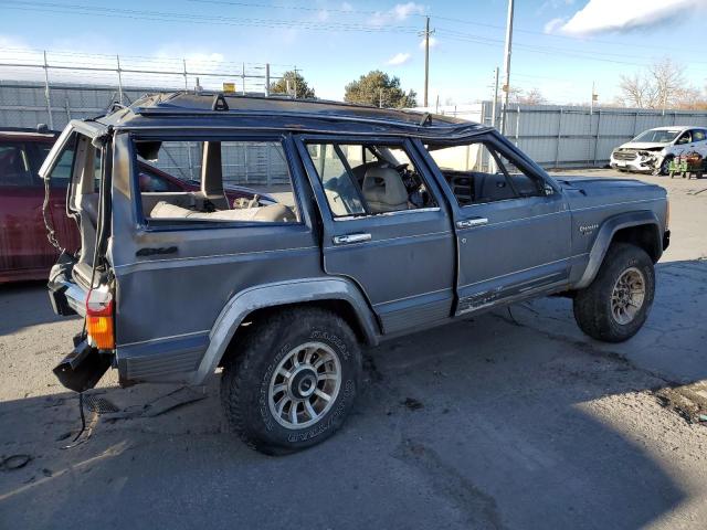 1JCMR7848JT214451 - 1988 JEEP CHEROKEE LAREDO BLUE photo 3