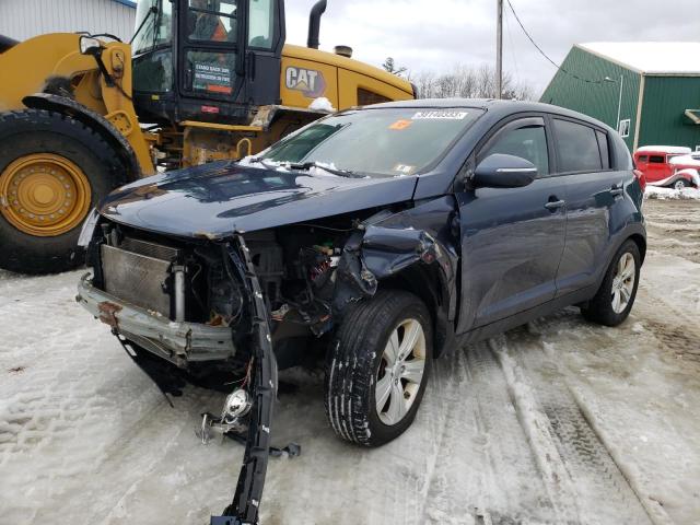 KNDPB3A25D7358590 - 2013 KIA SPORTAGE BASE BLUE photo 1