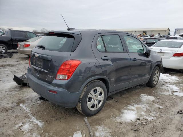 3GNCJKSB0GL176748 - 2016 CHEVROLET TRAX LS BLUE photo 3