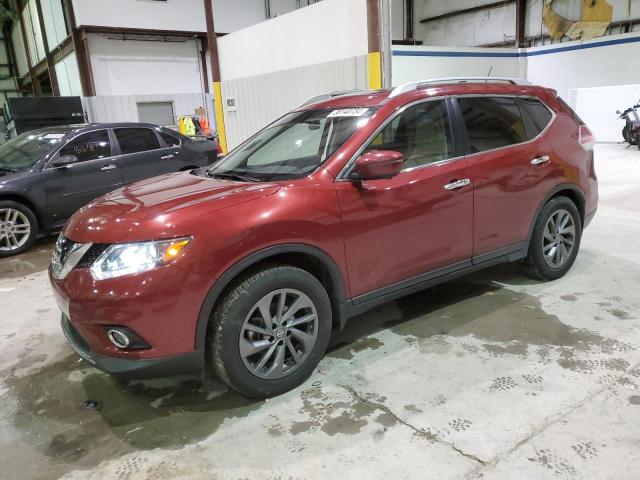 5N1AT2MT1GC752242 - 2016 NISSAN ROGUE S RED photo 1