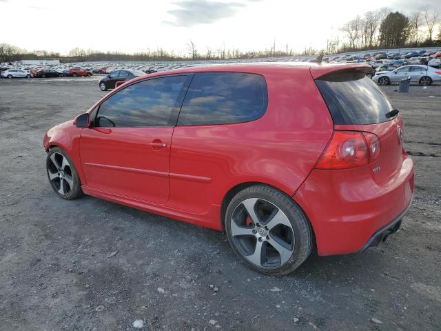 WVWED71K79W118690 - 2009 VOLKSWAGEN GTI RED photo 2