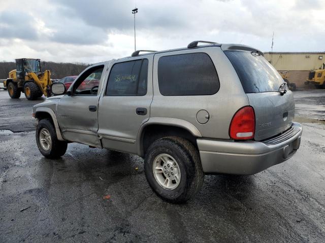 1B4HS28N2YF260558 - 2000 DODGE DURANGO SILVER photo 2