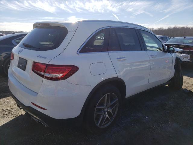 WDC0G4KBXGF056157 - 2016 MERCEDES-BENZ GLC 300 4MATIC WHITE photo 3