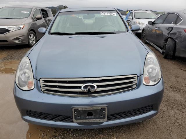 JNKCV51EX5M209931 - 2005 INFINITI G35 BLUE photo 5