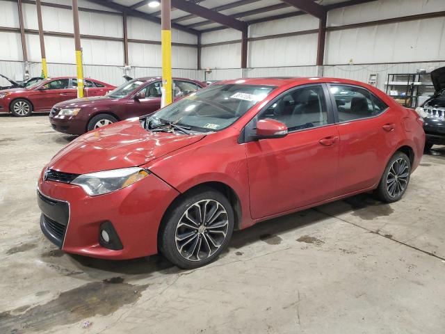 2T1BURHE3GC723410 - 2016 TOYOTA COROLLA L RED photo 1