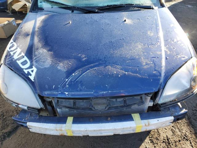 1HGEM21543L074512 - 2003 HONDA CIVIC LX BLUE photo 11