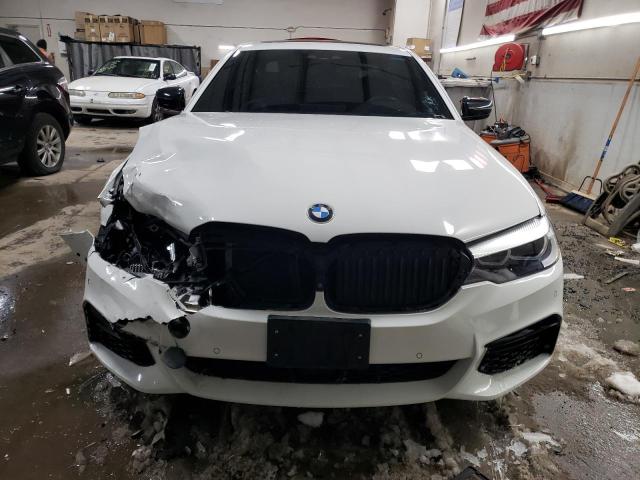 WBAJE7C50JWD53049 - 2018 BMW 540 XI WHITE photo 5