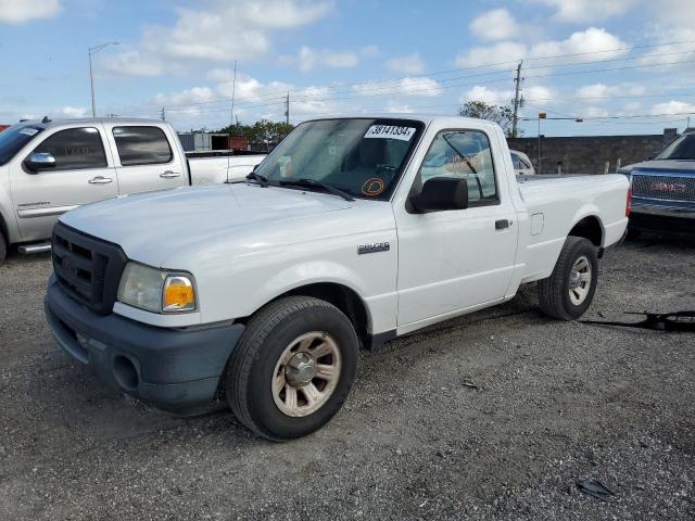 1FTKR1ADXAPA08346 - 2010 FORD RANGER WHITE photo 1