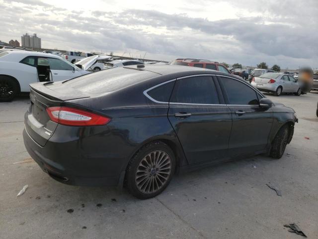 3FA6P0K93ER235717 - 2014 FORD FUSION TITANIUM BLACK photo 3