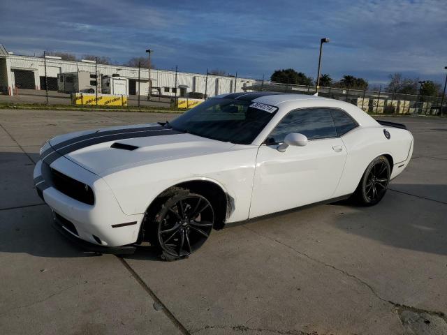 2C3CDZAG4JH204528 - 2018 DODGE CHALLENGER SXT WHITE photo 1