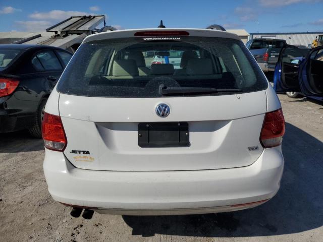 3VWPL7AJ3CM605859 - 2012 VOLKSWAGEN JETTA TDI WHITE photo 6