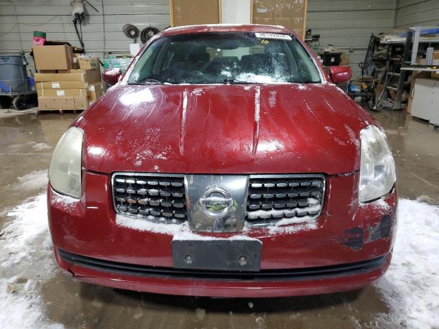 1N4BA41E94C826993 - 2004 NISSAN MAXIMA SE RED photo 5