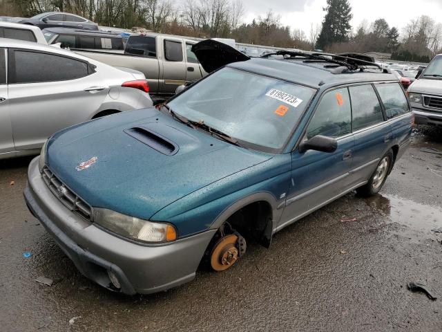 4S3BG685XV7654977 - 1997 SUBARU LEGACY OUTBACK TWO TONE photo 1