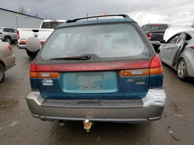 4S3BG685XV7654977 - 1997 SUBARU LEGACY OUTBACK TWO TONE photo 6