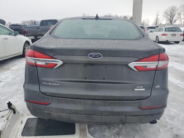 3FA6P0HD3LR155259 - 2020 FORD FUSION SE GRAY photo 6