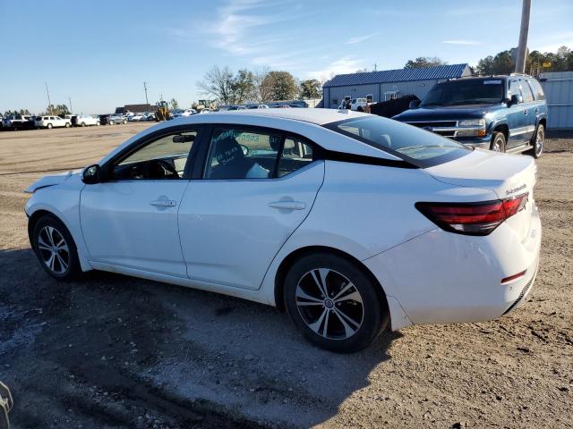 3N1AB8CVXMY234665 - 2021 NISSAN SENTRA SV WHITE photo 2