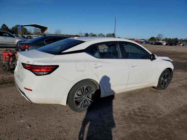 3N1AB8CVXMY234665 - 2021 NISSAN SENTRA SV WHITE photo 3