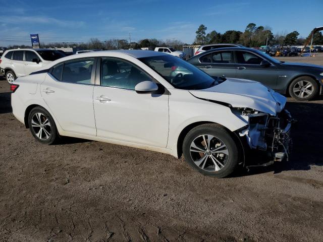 3N1AB8CVXMY234665 - 2021 NISSAN SENTRA SV WHITE photo 4