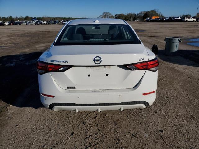 3N1AB8CVXMY234665 - 2021 NISSAN SENTRA SV WHITE photo 6