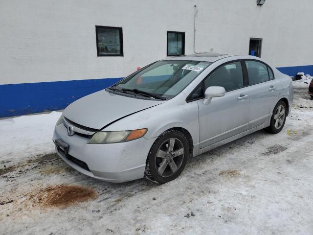 1HGFA16828L029053 - 2008 HONDA CIVIC EX SILVER photo 1