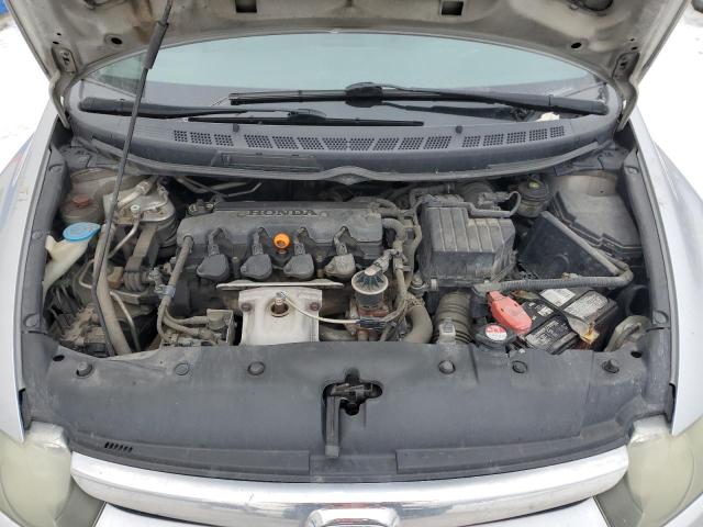 1HGFA16828L029053 - 2008 HONDA CIVIC EX SILVER photo 11