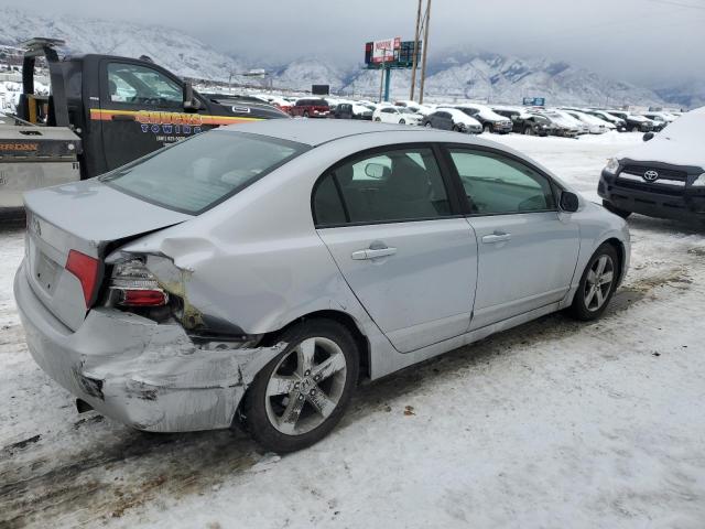 1HGFA16828L029053 - 2008 HONDA CIVIC EX SILVER photo 3