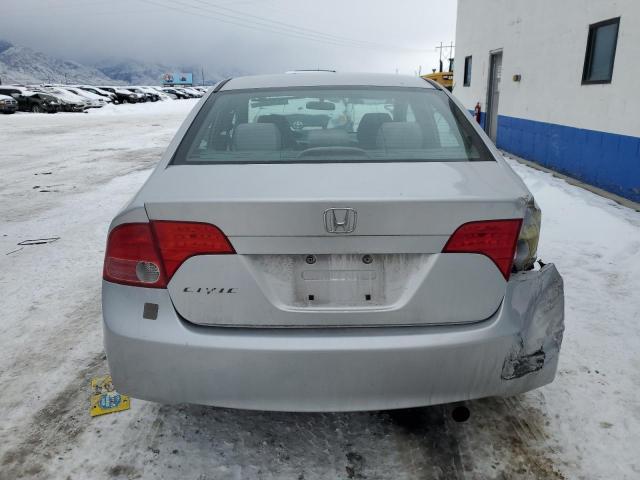 1HGFA16828L029053 - 2008 HONDA CIVIC EX SILVER photo 6