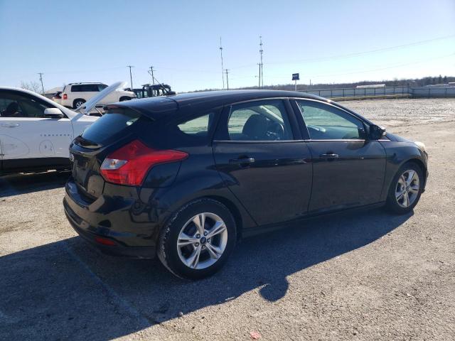 1FADP3K22EL133531 - 2014 FORD FOCUS SE BLACK photo 3