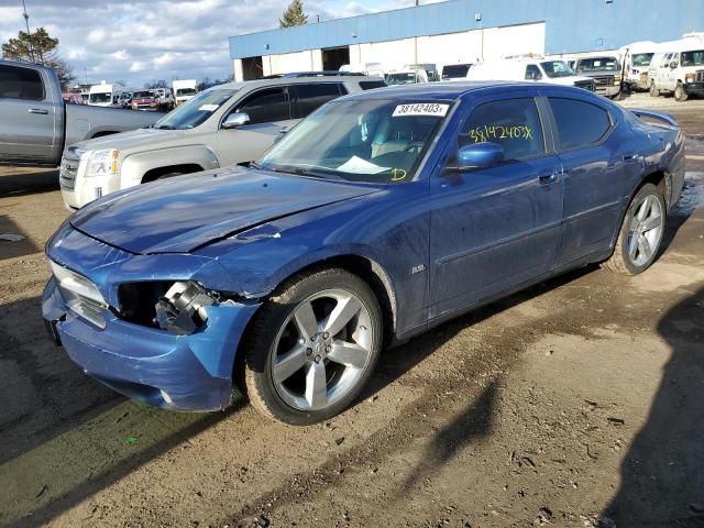 2B3CA9CV9AH292784 - 2010 DODGE CHARGER RALLYE BLUE photo 1