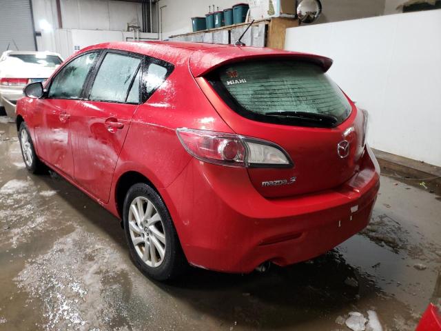 JM1BL1L77D1807601 - 2013 MAZDA 3 I RED photo 2