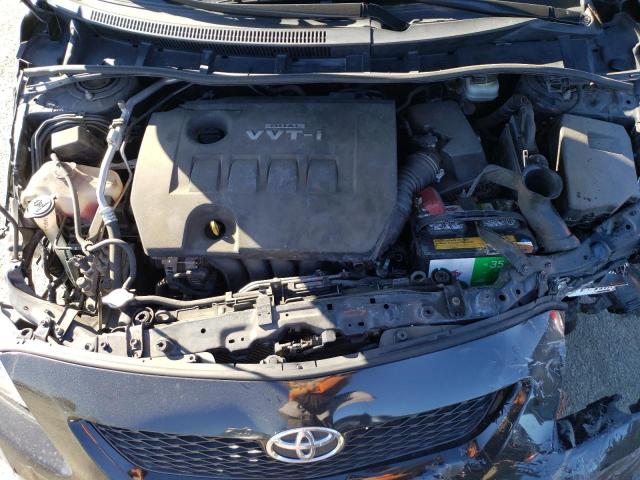 JTDBL40E49J009021 - 2009 TOYOTA COROLLA BASE BLACK photo 11