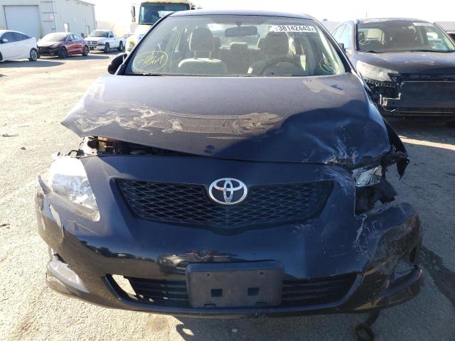 JTDBL40E49J009021 - 2009 TOYOTA COROLLA BASE BLACK photo 5