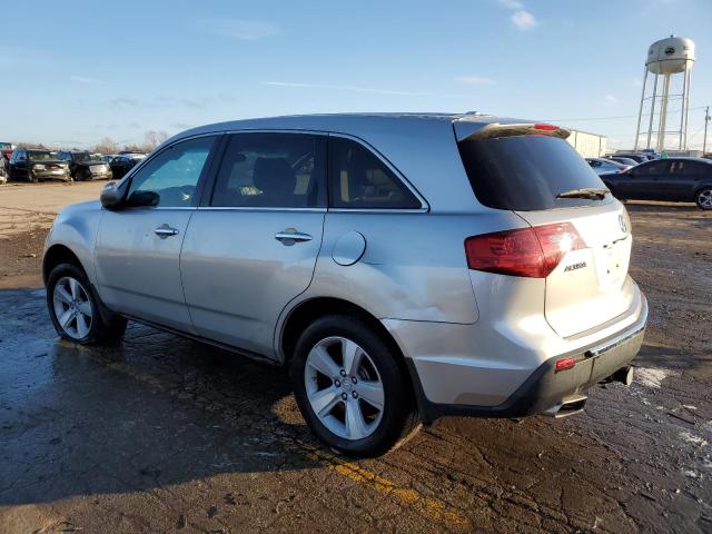 2HNYD2H46BH500506 - 2011 ACURA MDX TECHNOLOGY SILVER photo 2