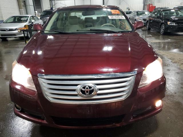 4T1BK3DB2AU355287 - 2010 TOYOTA AVALON XL MAROON photo 5