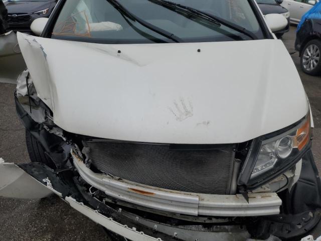 5FNRL5H66EB066551 - 2014 HONDA ODYSSEY EXL WHITE photo 11