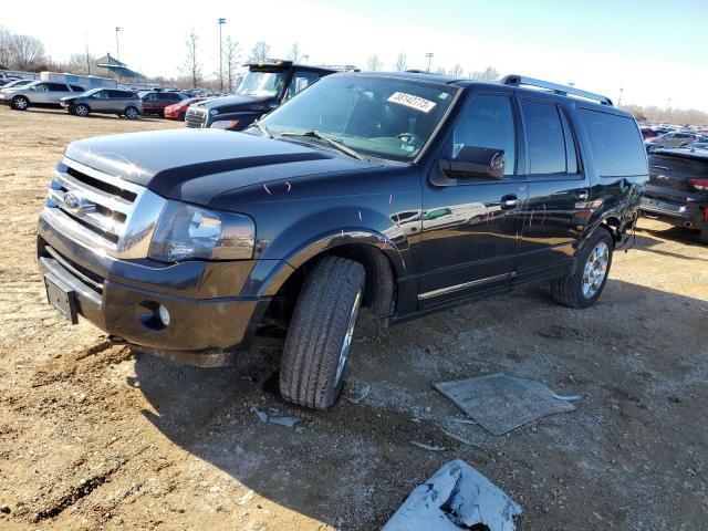 1FMJK2A56EEF17457 - 2014 FORD EXPEDITION EL LIMITED BLACK photo 1