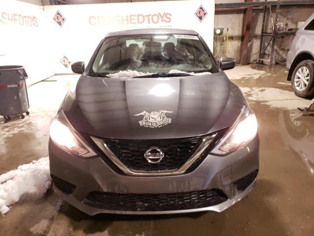 3N1AB7AP7HY269863 - 2017 NISSAN SENTRA S GRAY photo 5