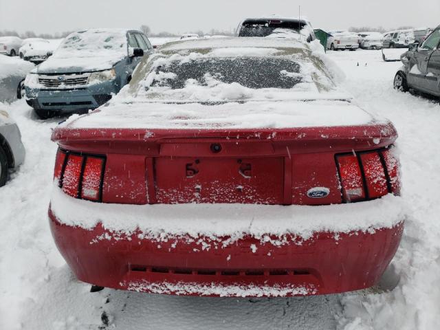 1FAFP44634F226909 - 2004 FORD MUSTANG RED photo 6