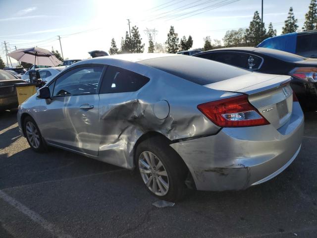 2HGFG3B1XCH547856 - 2012 HONDA CIVIC EXL ვერცხლისფერი ფოტო 2