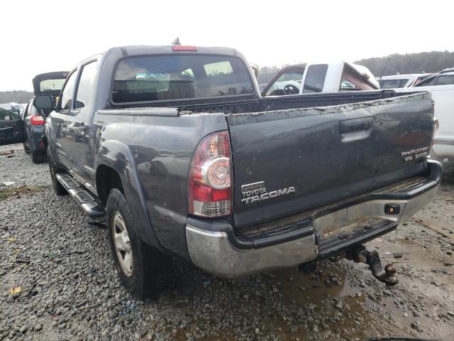 5TFJU4GN2EX063181 - 2014 TOYOTA TACOMA DOUBLE CAB PRERUNNER GRAY photo 2