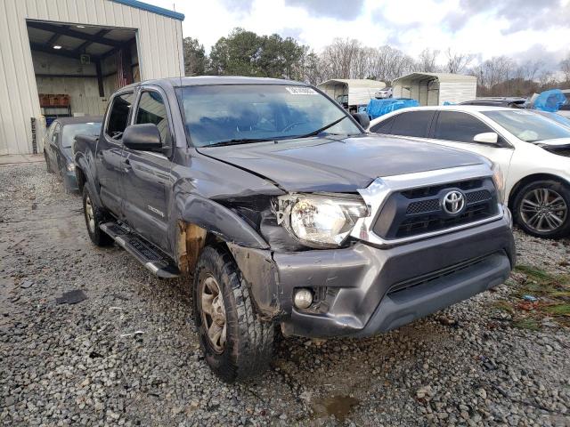 5TFJU4GN2EX063181 - 2014 TOYOTA TACOMA DOUBLE CAB PRERUNNER GRAY photo 4