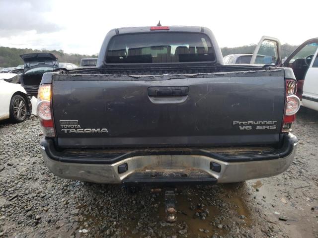 5TFJU4GN2EX063181 - 2014 TOYOTA TACOMA DOUBLE CAB PRERUNNER GRAY photo 6