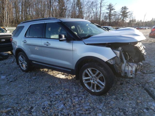 1FM5K8D83GGB09807 - 2016 FORD EXPLORER XLT SILVER photo 4