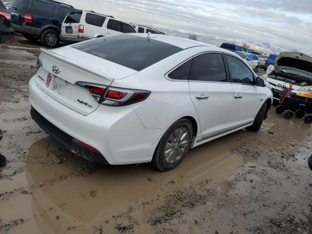 KMHE24L1XHA058310 - 2017 HYUNDAI SONATA HYBRID WHITE photo 3